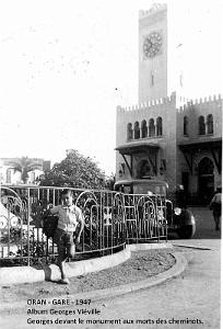Oran- Gare- Monument aux morts- 10